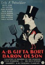 A.-B. gifta bort baron Olson 