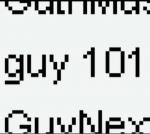 Guy 101