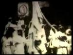 Procesión de las hijas de María de la parroquia de Sans