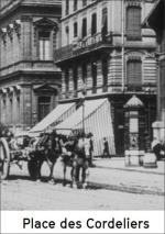 La Place des Cordeliers en Lyon